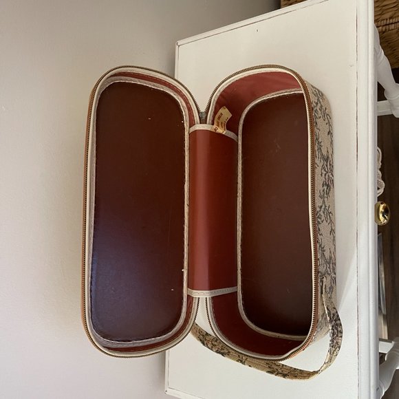 Classy Vintage/Antique Shoe Case Blondy Luggage Co. Montreal - Picture 2 of 3